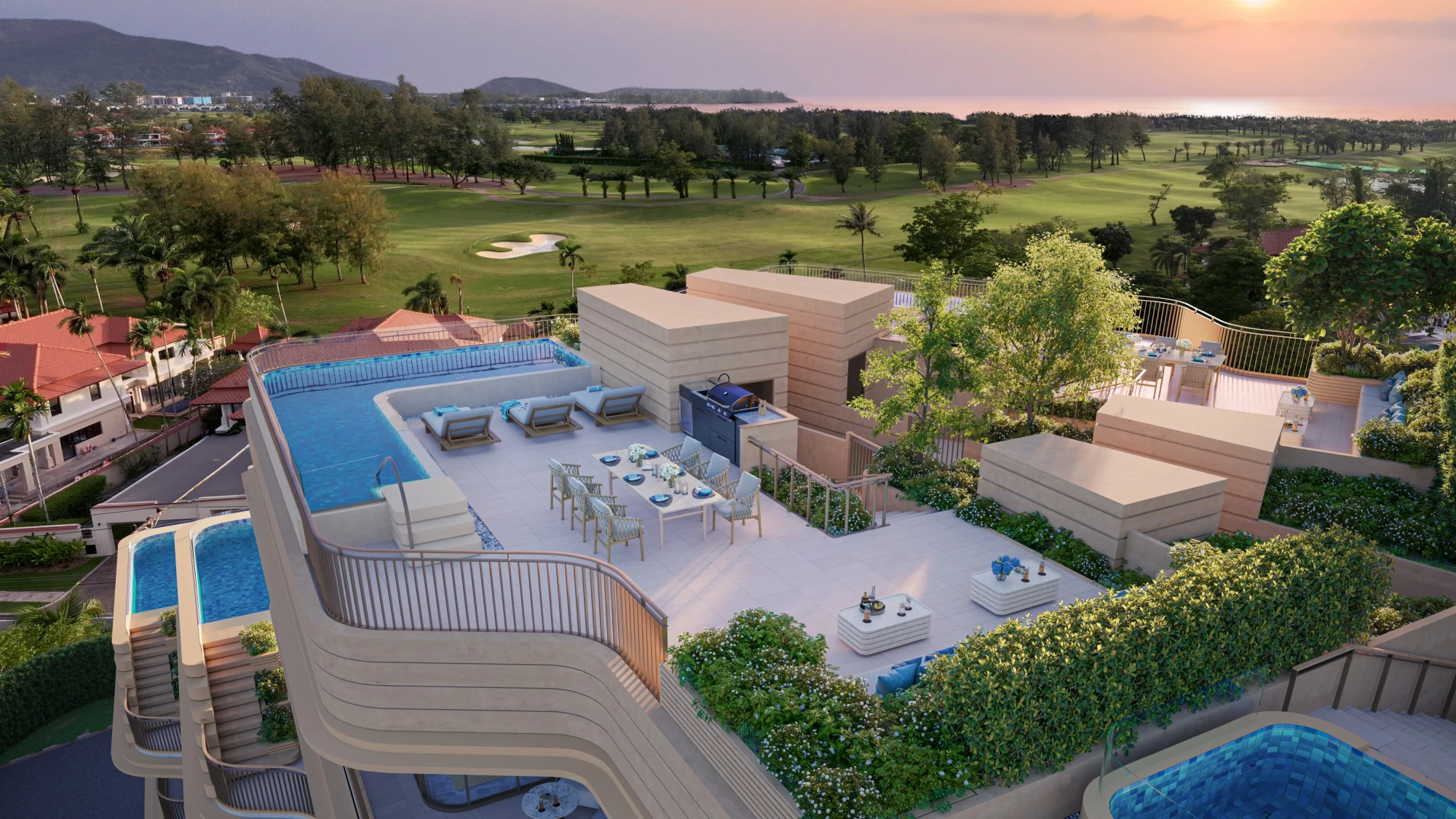 LAGUNA GOLF RESIDENCES HIBISCUS: Prices and layouts management company